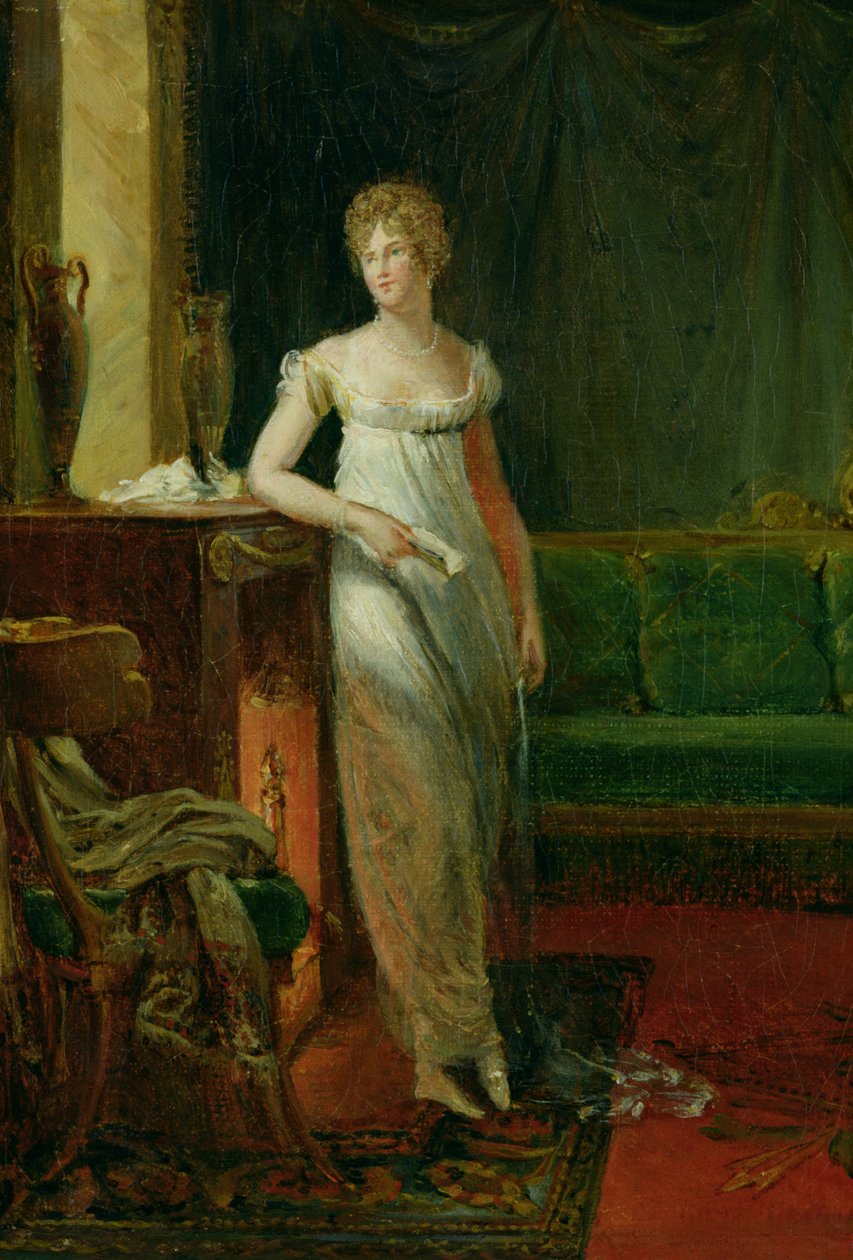 Katarzyna Worlee (1762-1835) Księżna Talleyrand-Périgord, 1805 autorstwa Baron François Pascal Simon Gérard