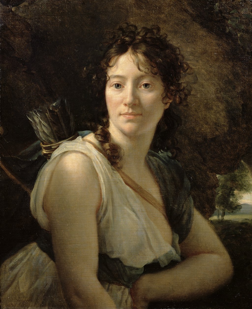 Mademoiselle Duchesnoy w roli Dido autorstwa Baron François Pascal Simon Gérard