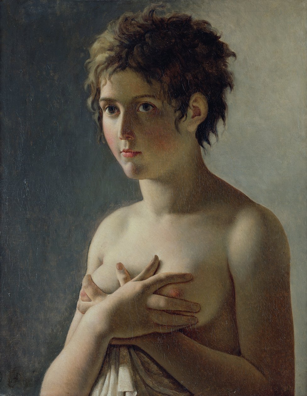 Portret młodej dziewczyny, 1812 autorstwa Baron Pierre Narcisse Guerin