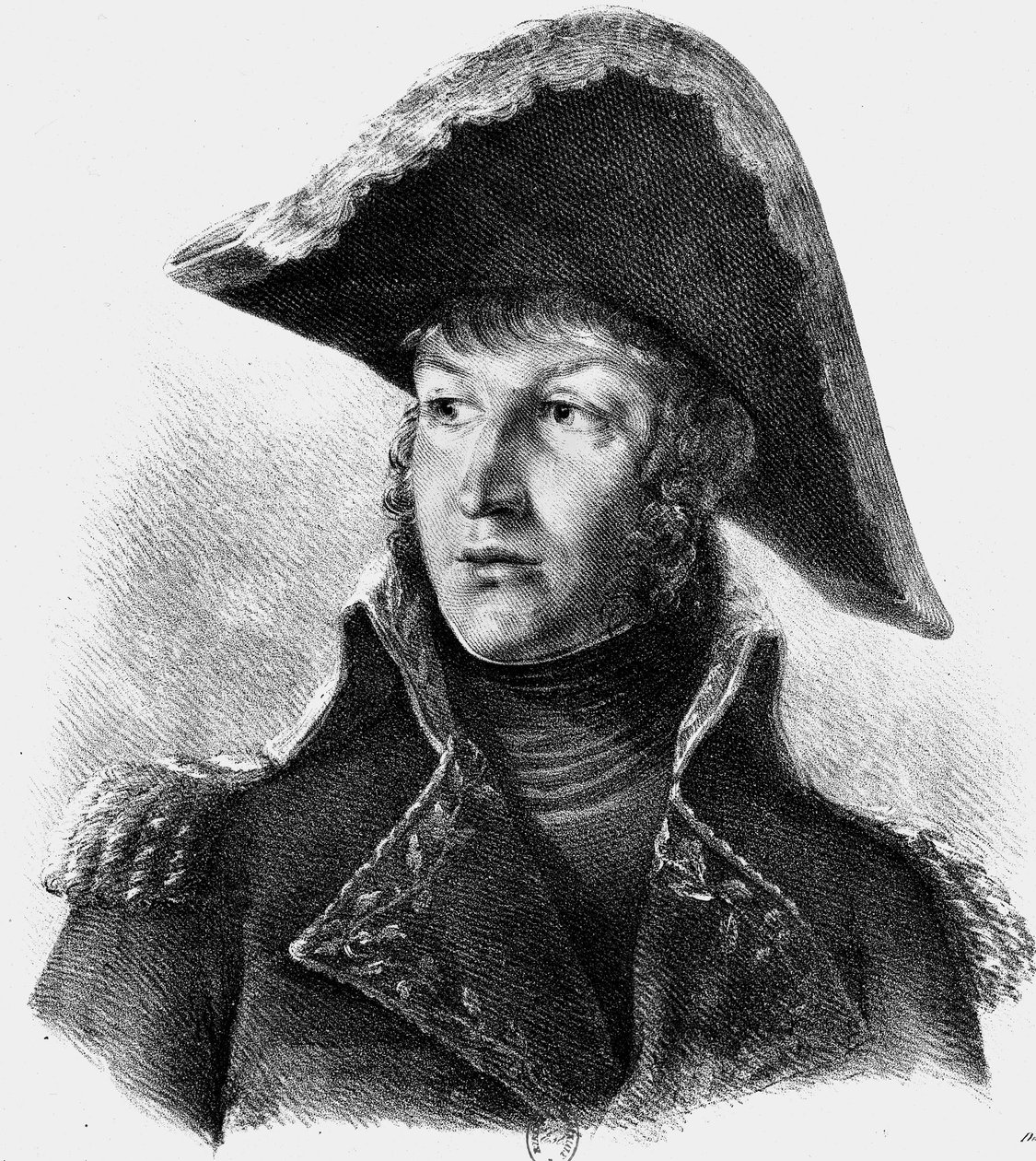 Jean Andoche Junot książę Abrantes: genral francuski (grafika) autorstwa Baron Antoine Jean (after) Gros