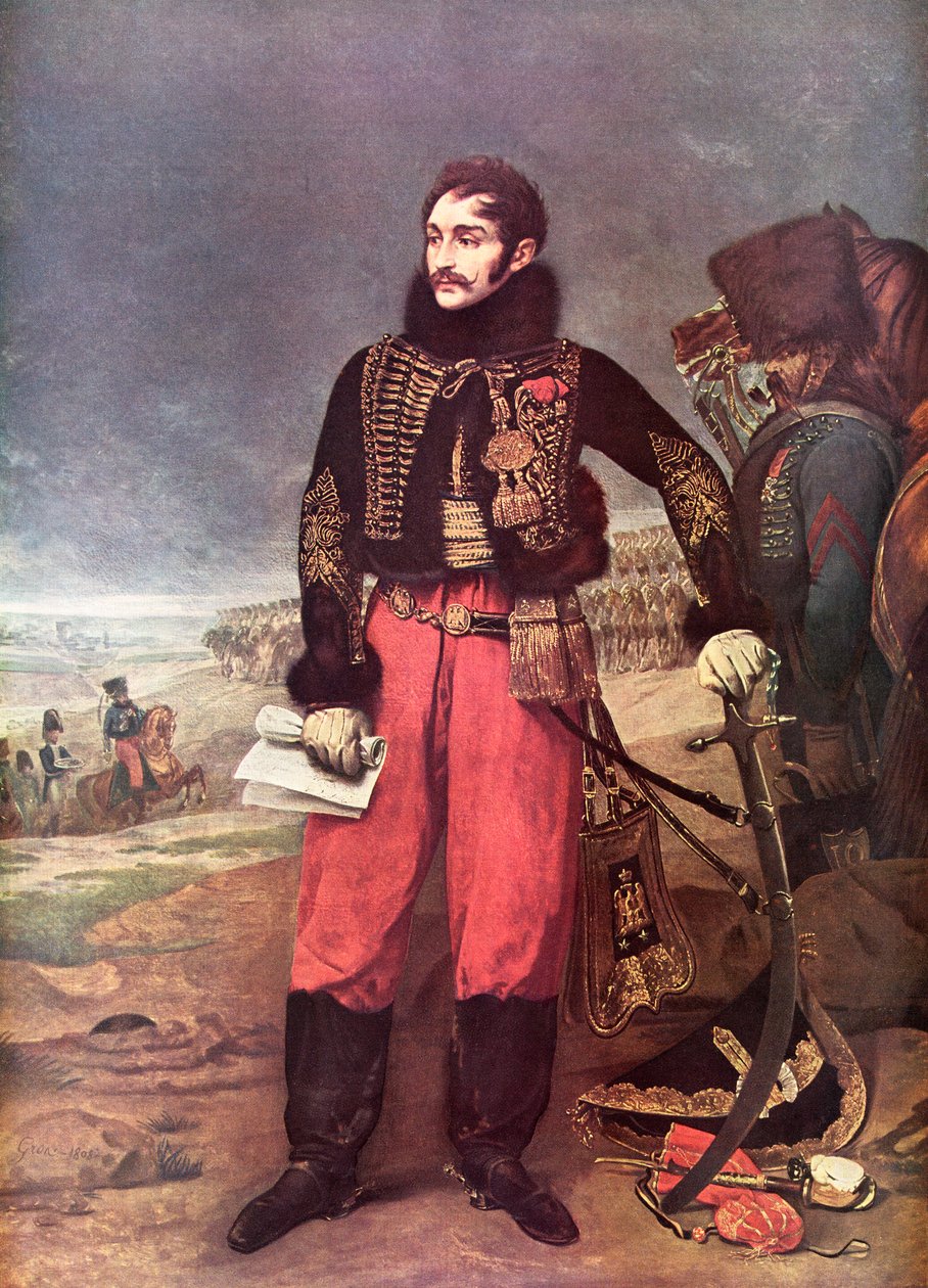 Portret Antoine-Charles-Louis, Comte de Lasalle