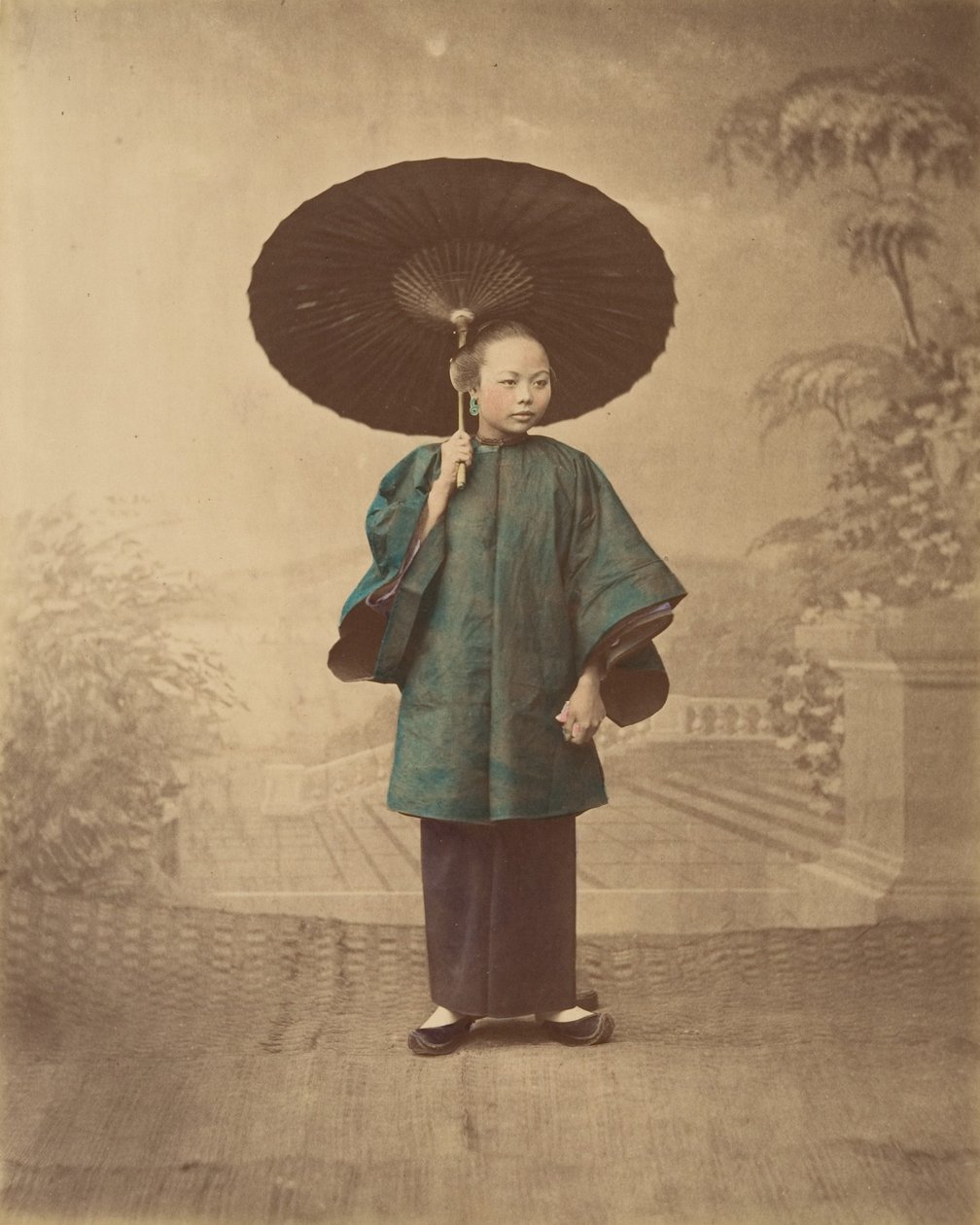 Kobieta z kantonu, lata 70. XIX wieku. autorstwa Baron Raimund von Stillfried