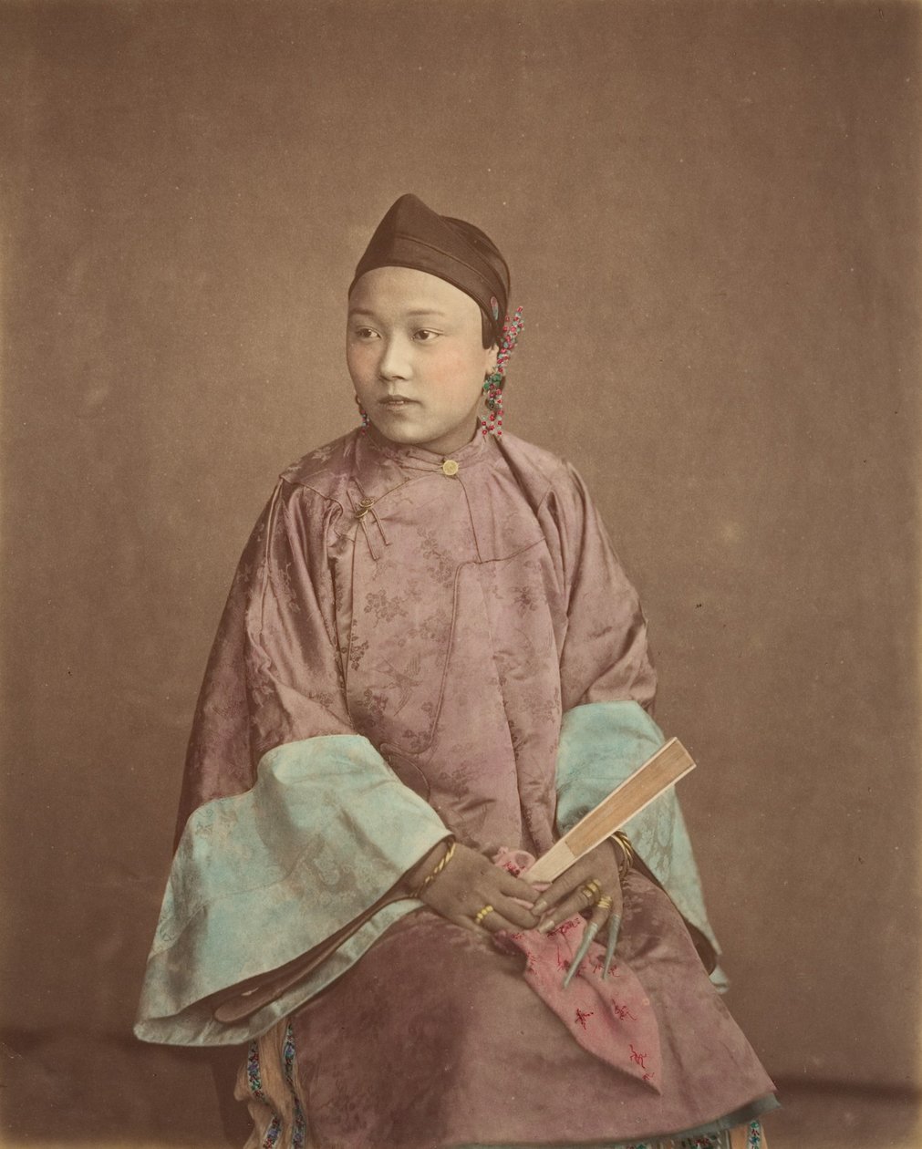 Dziewczyna z Szanghaju, 1870. autorstwa Baron Raimund von Stillfried
