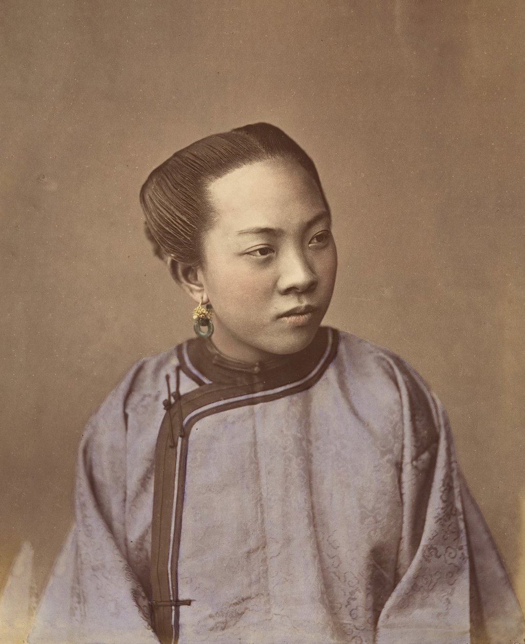 Dziewczyna z Szanghaju, 1870. autorstwa Baron Raimund von Stillfried