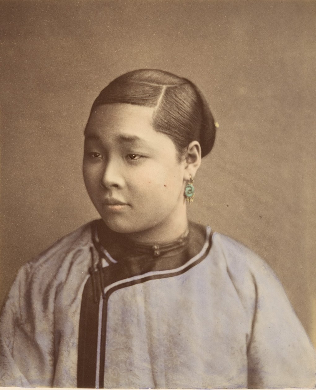Dziewczyna z Szanghaju, 1870. autorstwa Baron Raimund von Stillfried
