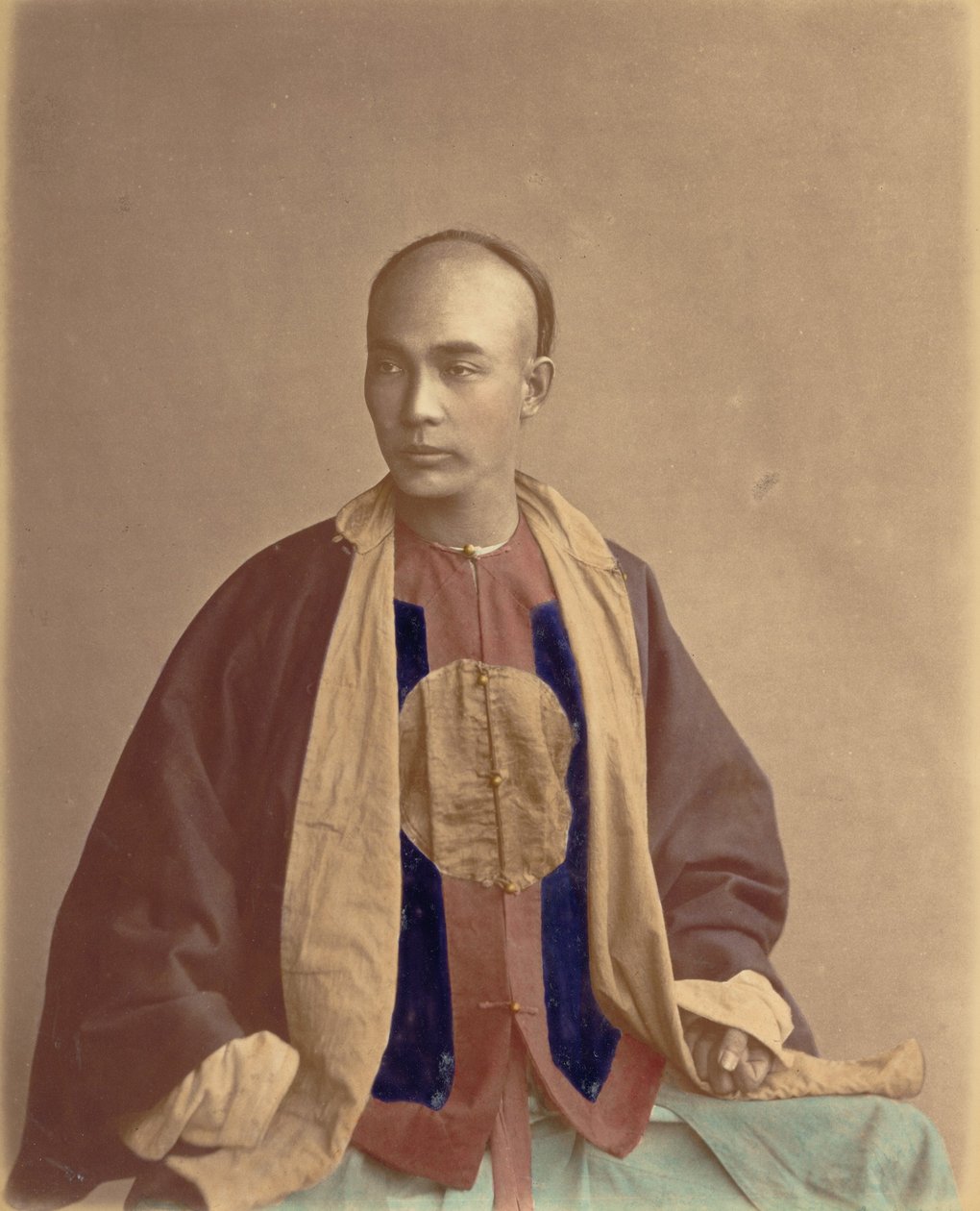 Żołnierz liniowy, lata 70. XIX wieku. autorstwa Baron Raimund von Stillfried