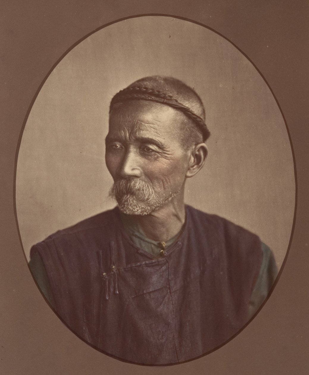 Starochińczyk z Kantonu, lata 70. XIX wieku. autorstwa Baron Raimund von Stillfried