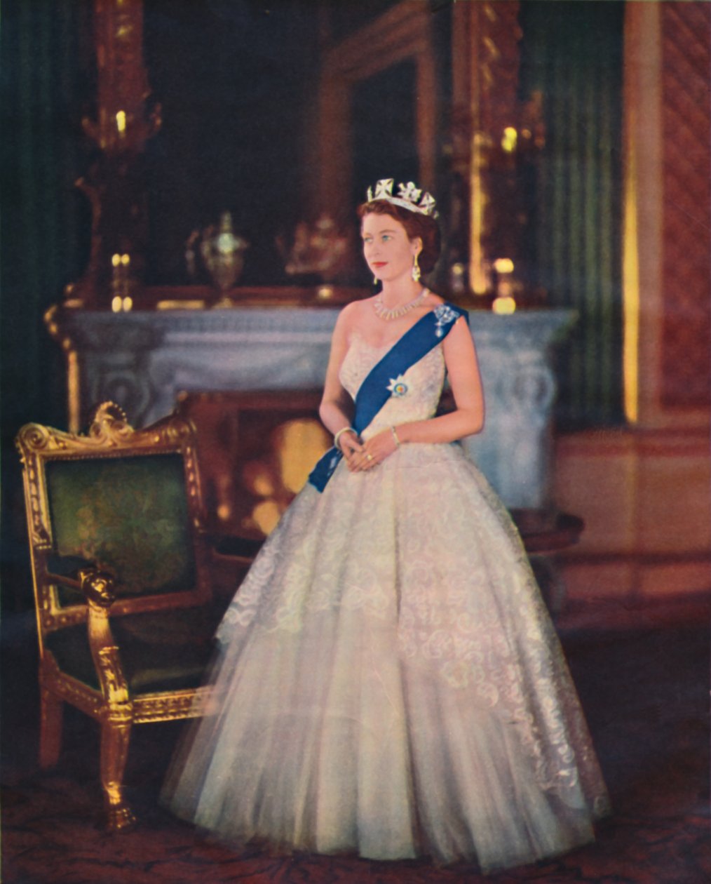 Królowa Elżbieta II, 1953 autorstwa Baron Sterling Henry Nahum