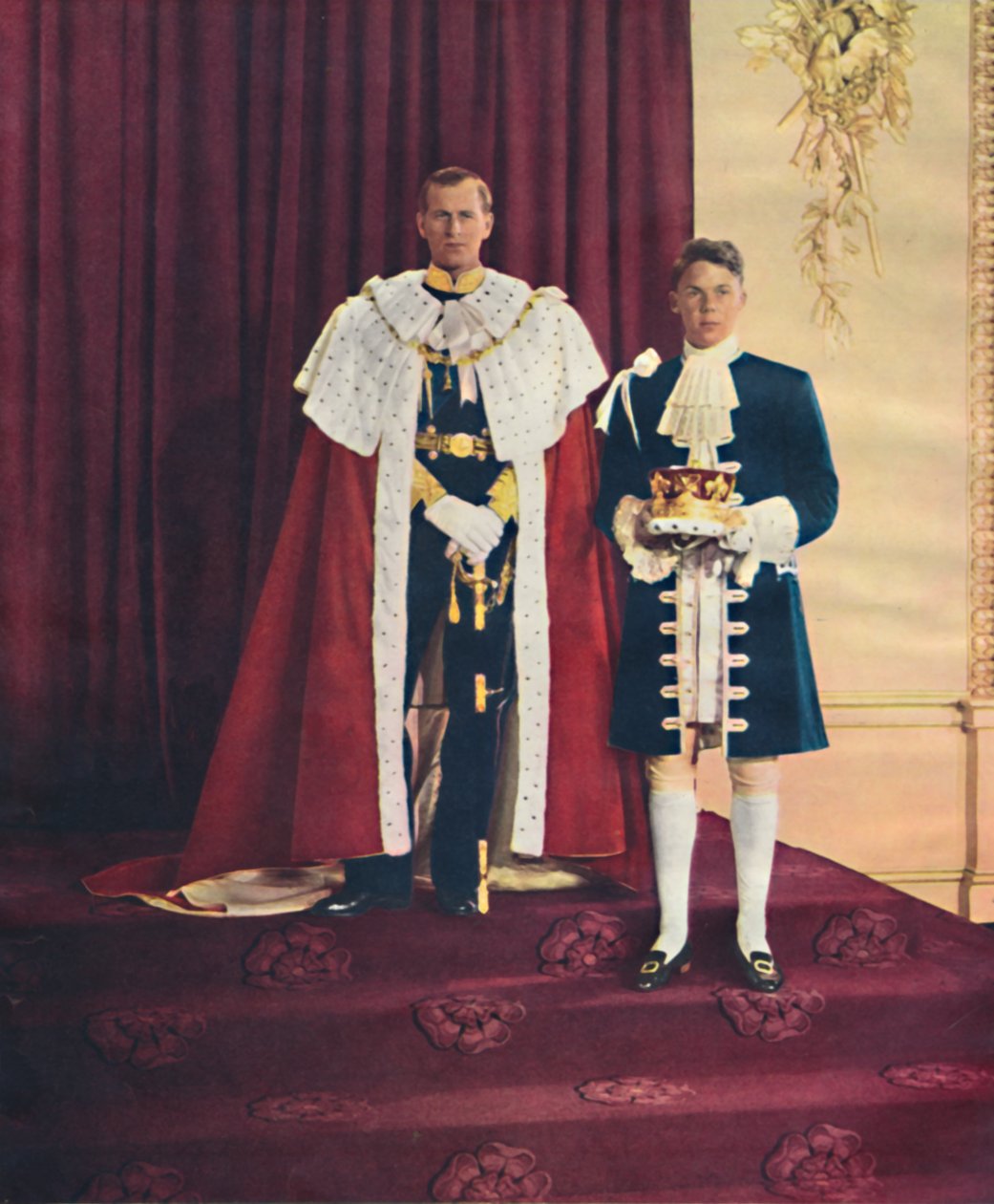 Książę Edynburga i jego paź, 1953 autorstwa Baron Sterling Henry Nahum