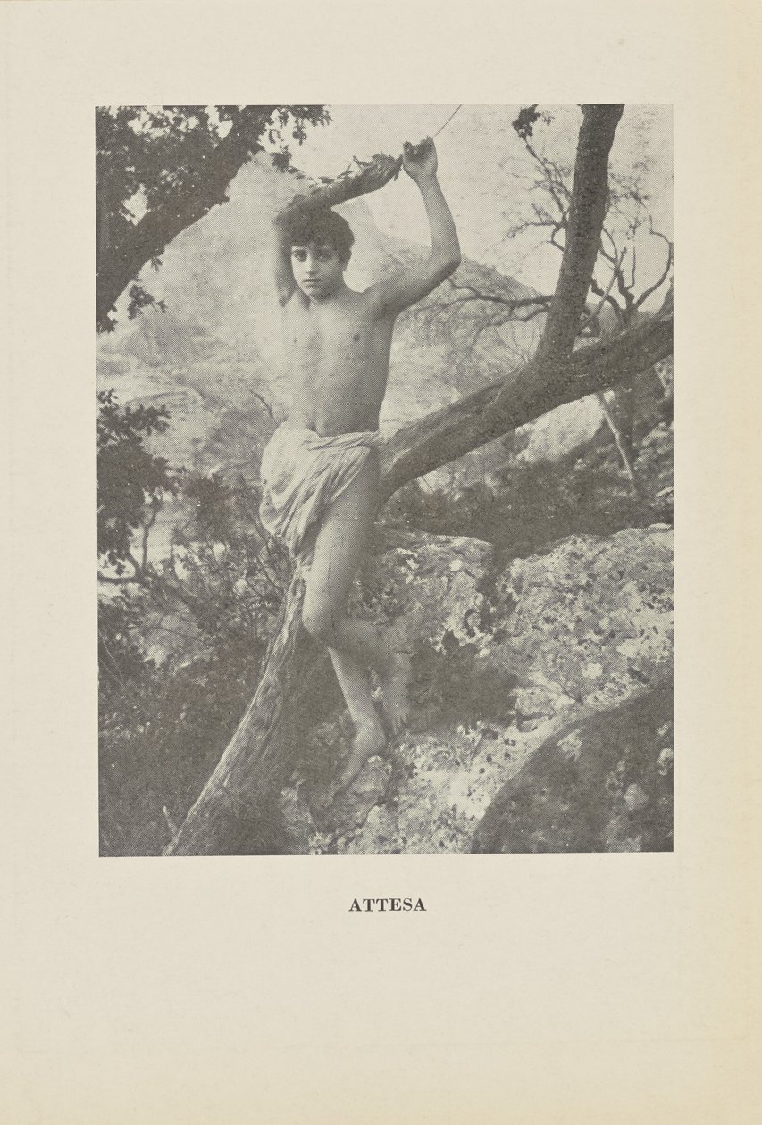 Oczekiwanie autorstwa Baron Wilhelm von Gloeden