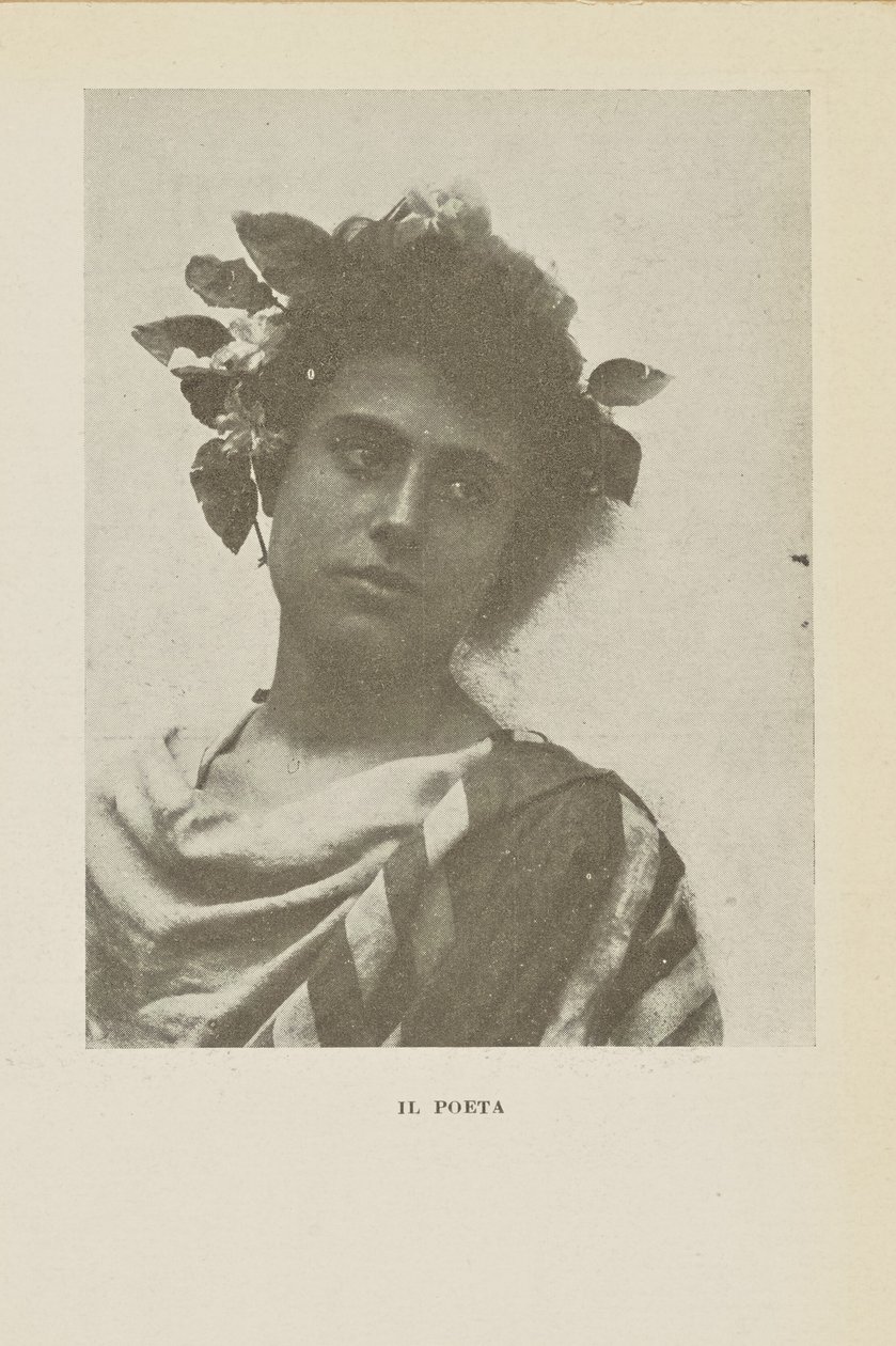 Poeta autorstwa Baron Wilhelm von Gloeden