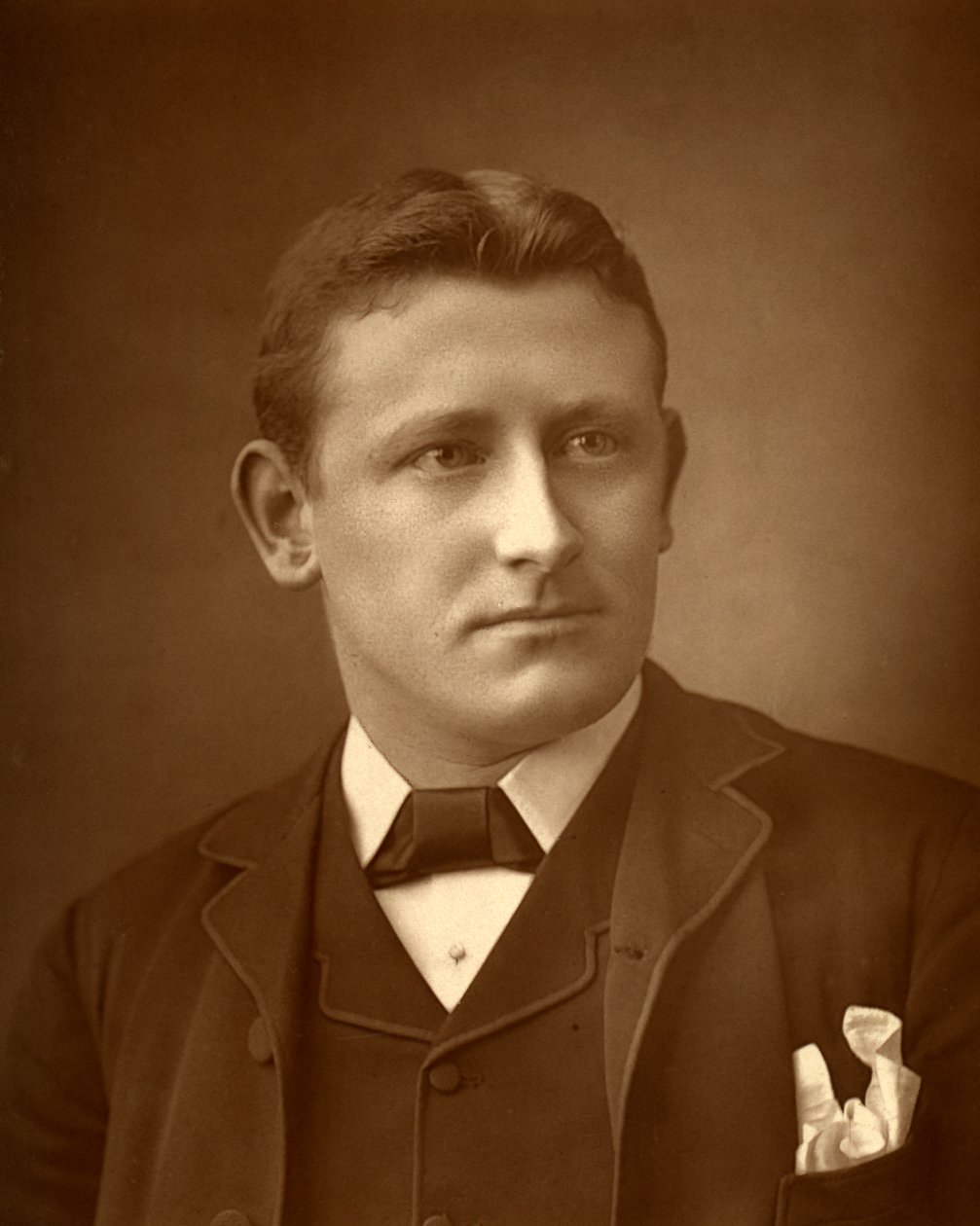 Austin Brereton, brytyjski autor, 1886 autorstwa Barraud