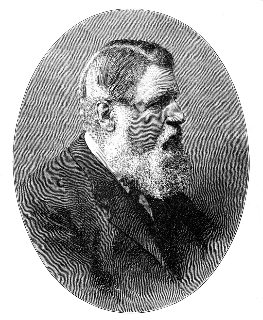Sir Stafford Northcote Później Lord Iddesleigh, 1900. autorstwa Barraud