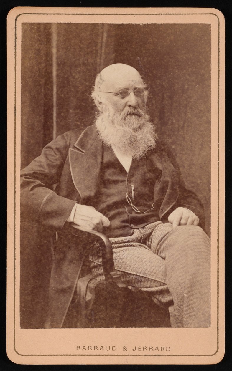 Portret J. H. Silberta, przed 1877 r. autorstwa Barraud and Jerrard