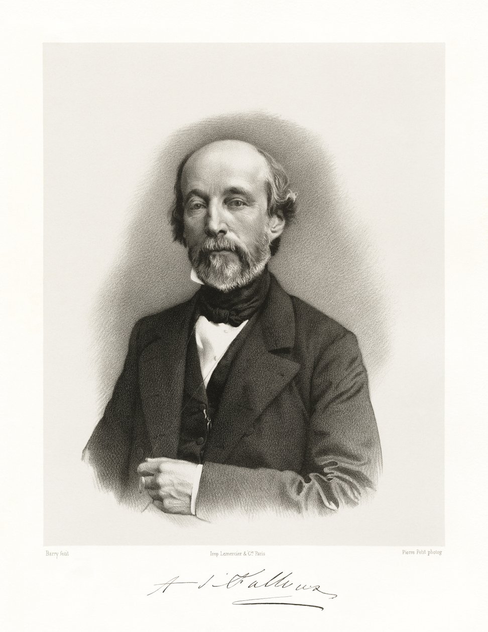 Frédéric Alfred Pierre, hrabia Falloux, 1865-66 autorstwa Barry