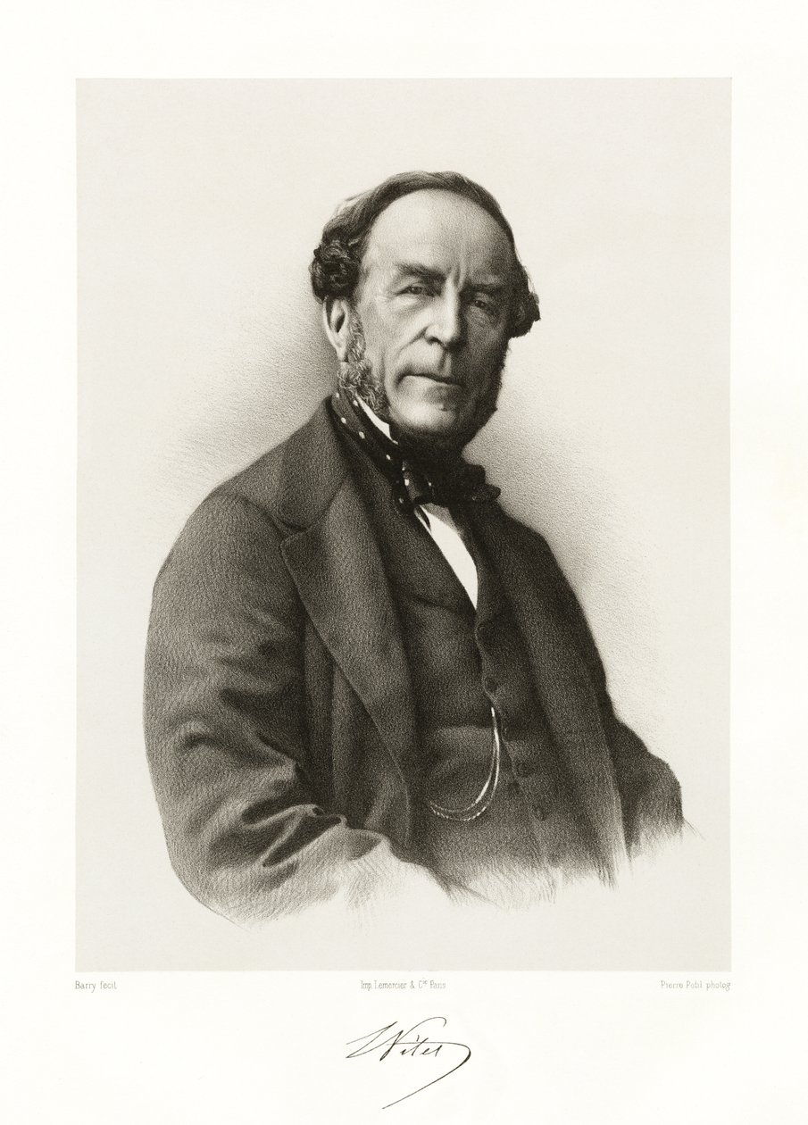 Ludwik Vitet, 1865-66 autorstwa Barry