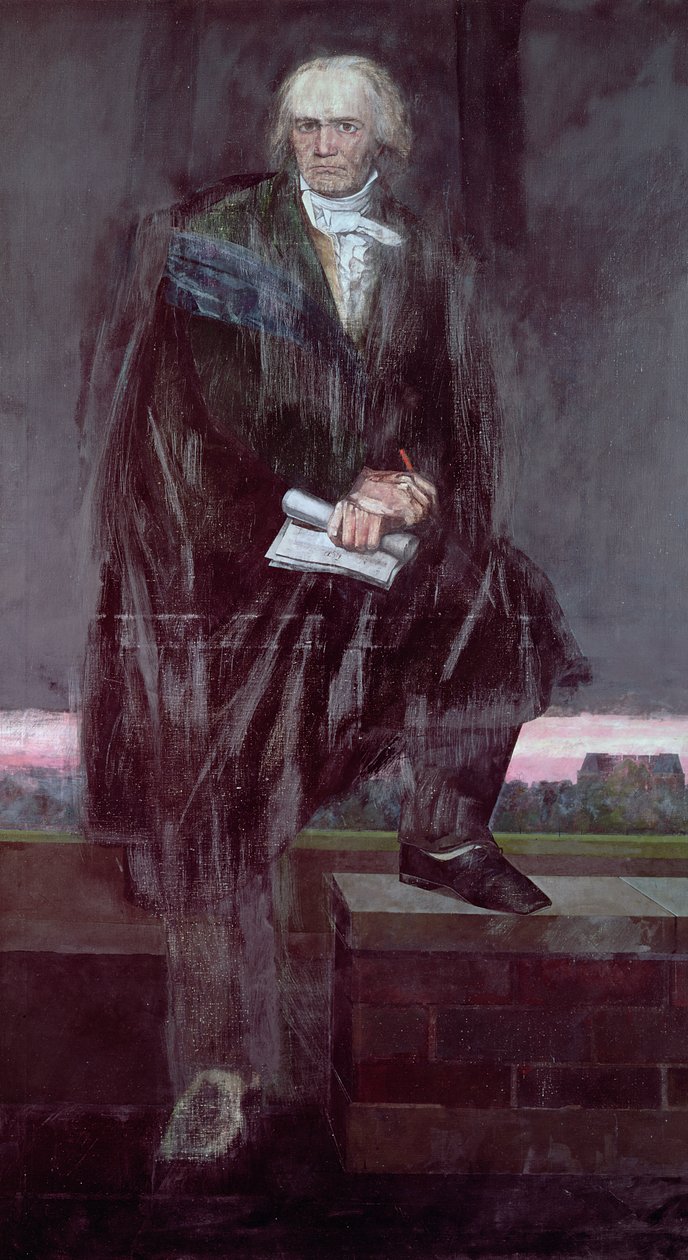 Portret Beethovena (niedokończony) autorstwa Barry Fantoni