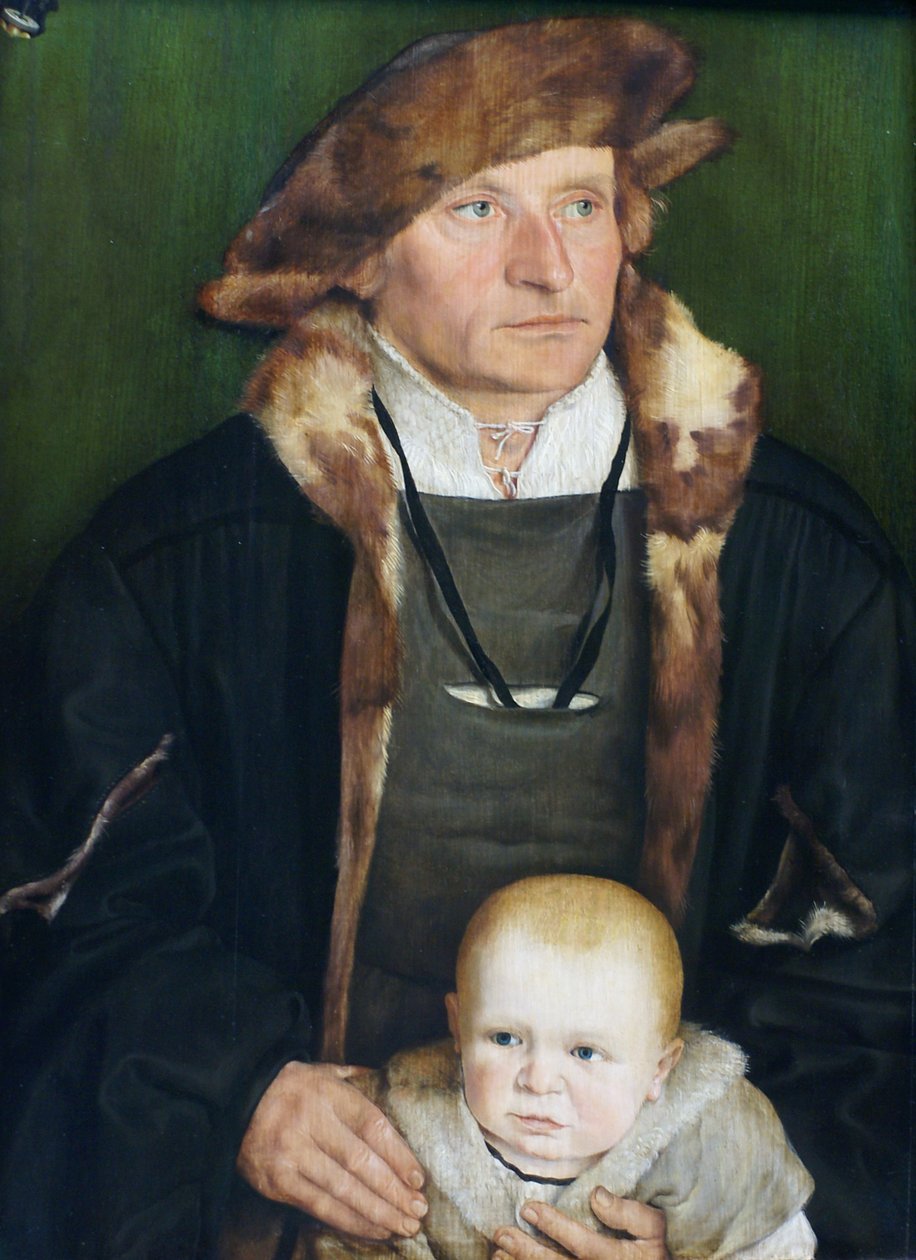 Hans Urmiller i jego syn autorstwa Barthel Beham