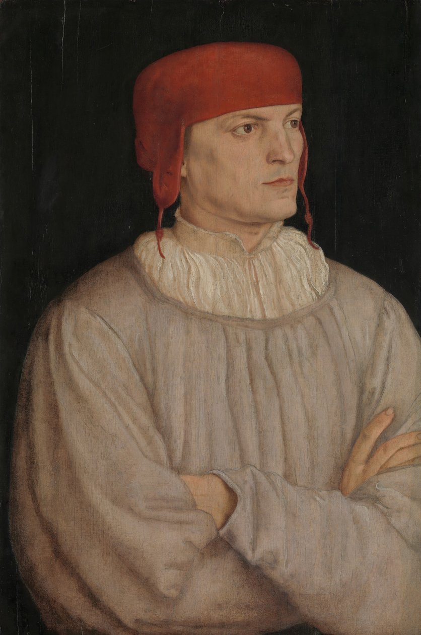 Kanclerz Leonhard von Eck 1480-1550, 1527. autorstwa Barthel Beham