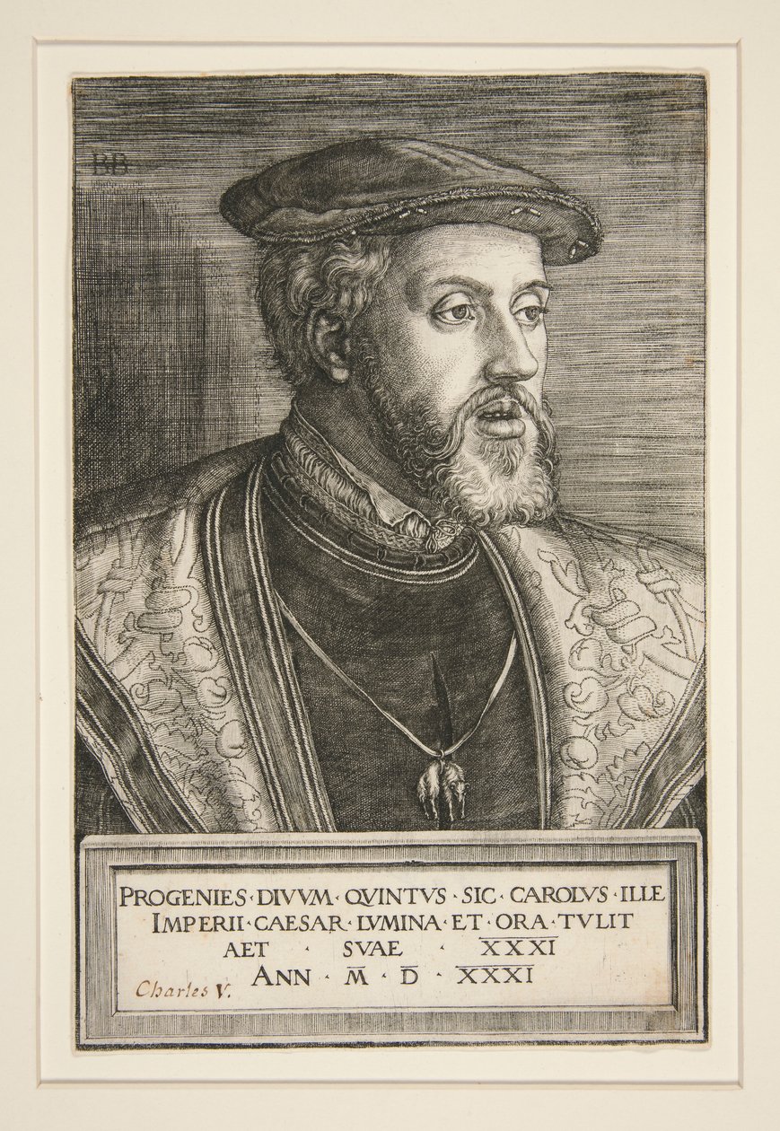 Karol V (1500-1558) autorstwa Barthel Beham
