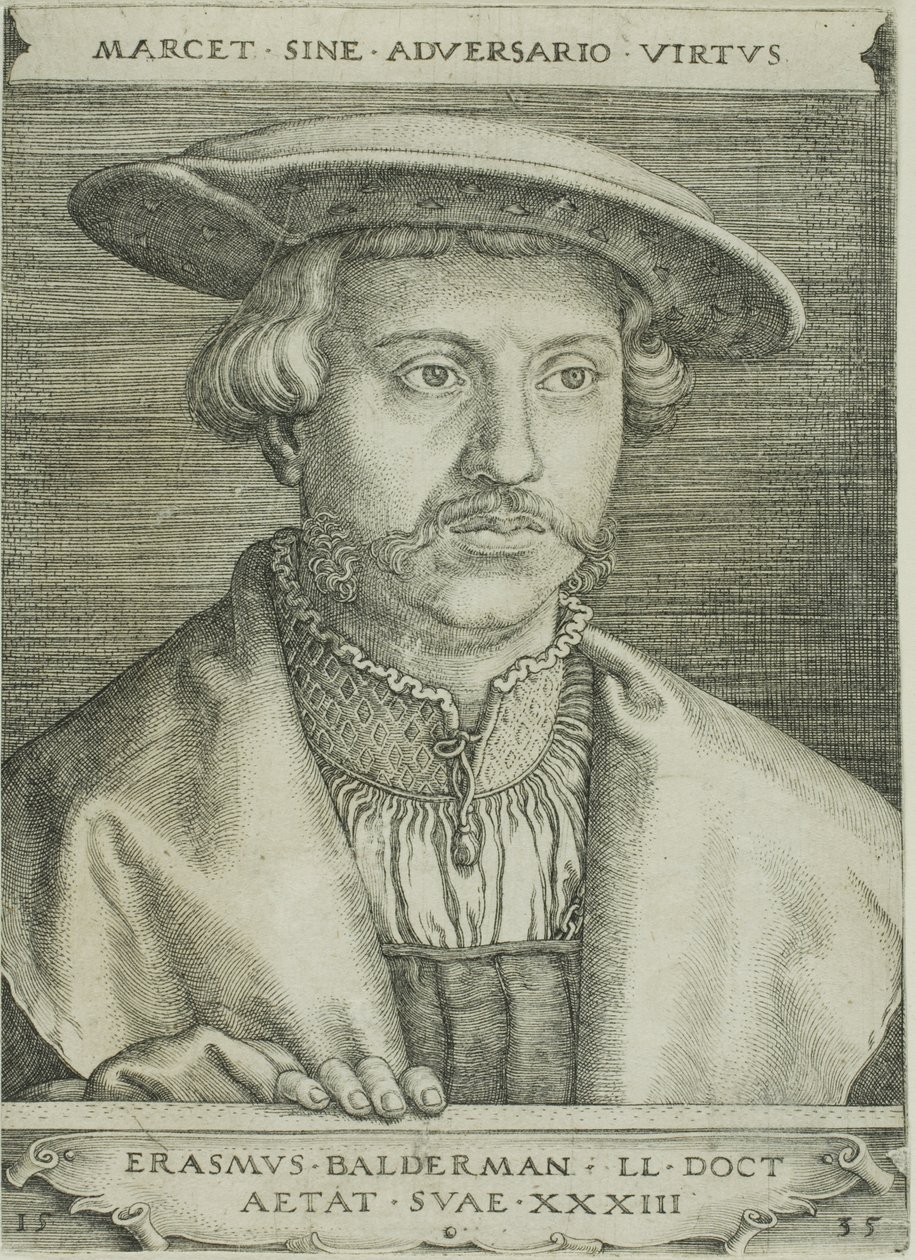 Erazma Baldermana autorstwa Barthel Beham