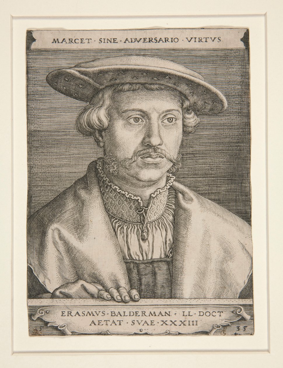 Erazma Baldermana autorstwa Barthel Beham