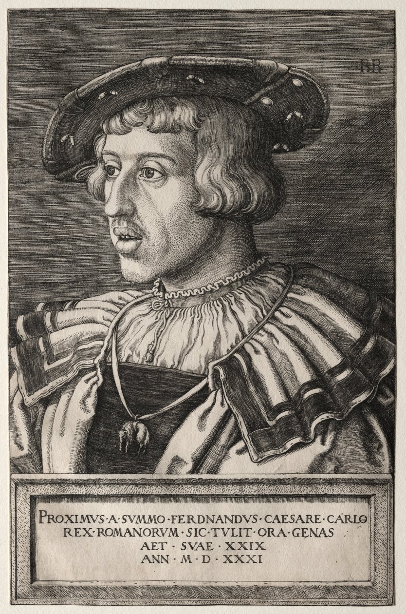 Ferdynand I autorstwa Barthel Beham