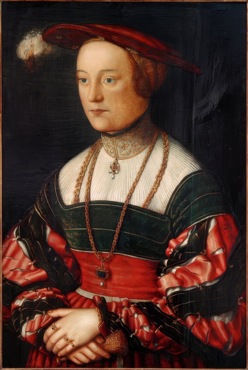 Jacobea z Baden autorstwa Barthel Beham