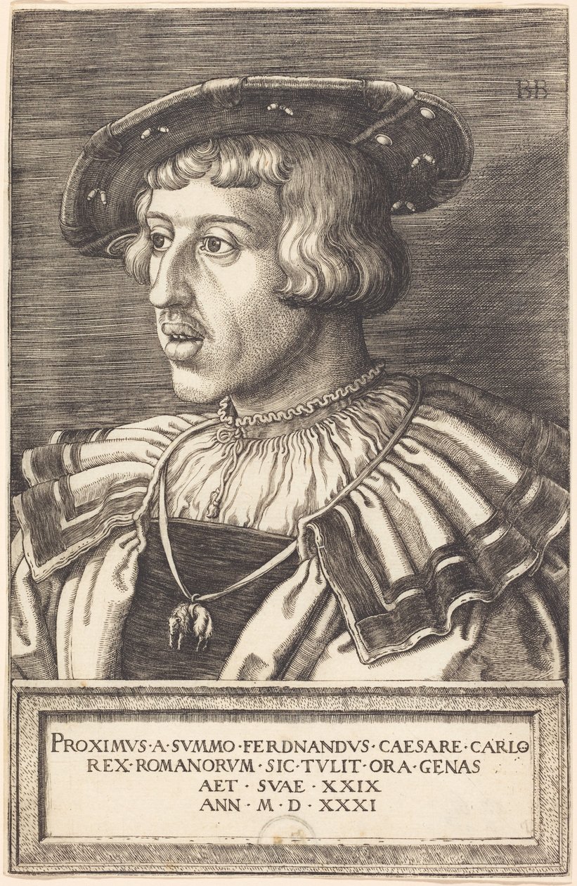 Król Ferdynand I. autorstwa Barthel Beham