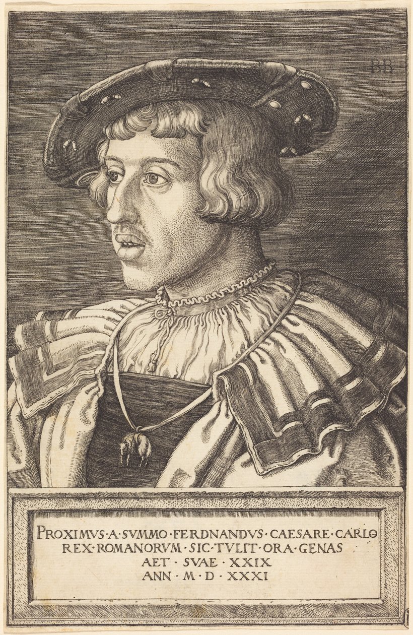 Król Ferdynand I autorstwa Barthel Beham