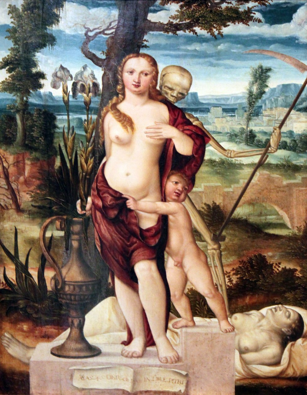 Łacina: Vanitas Vanity autorstwa Barthel Beham