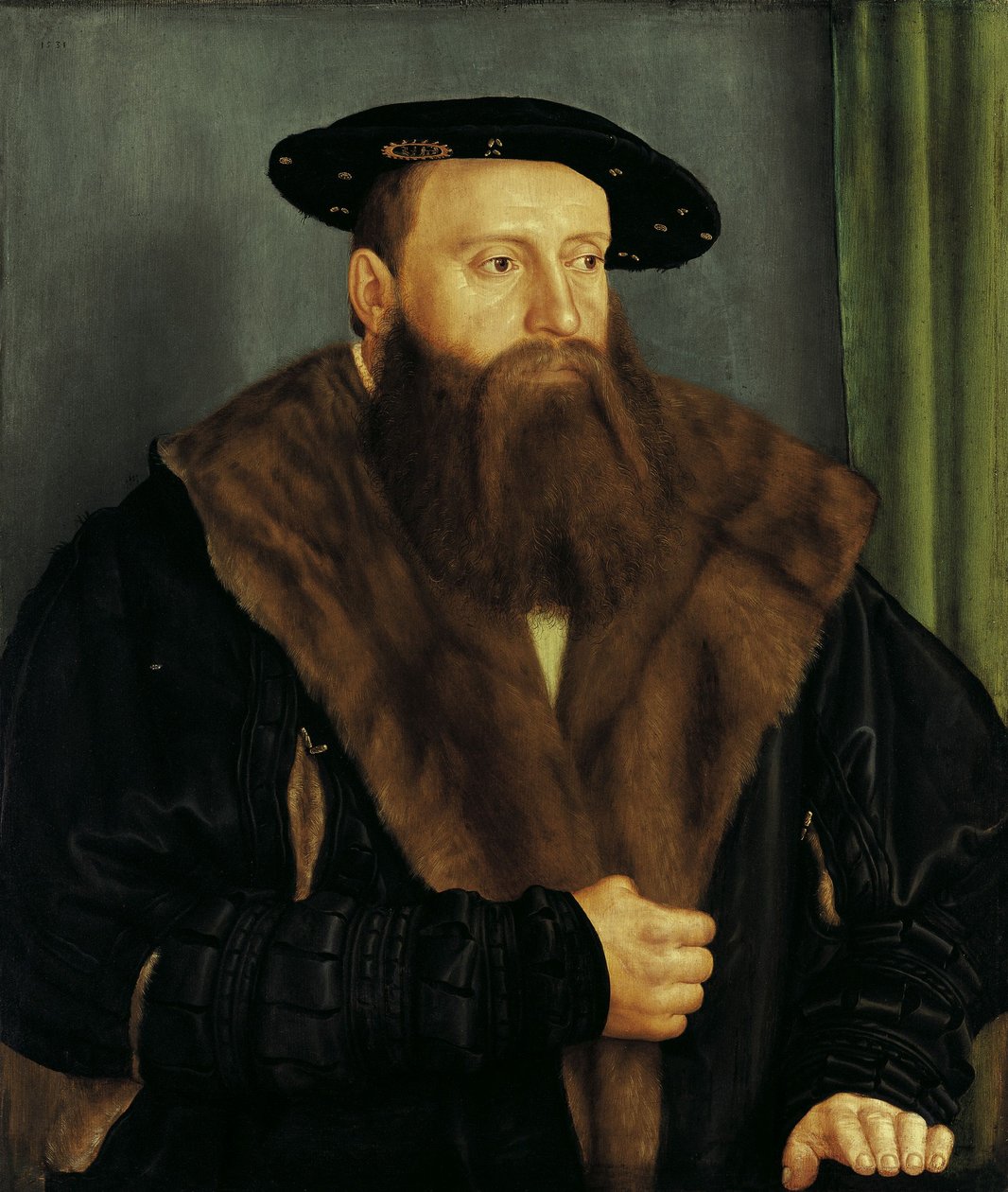 Portret Ludwika X Bawarskiego autorstwa Barthel Beham