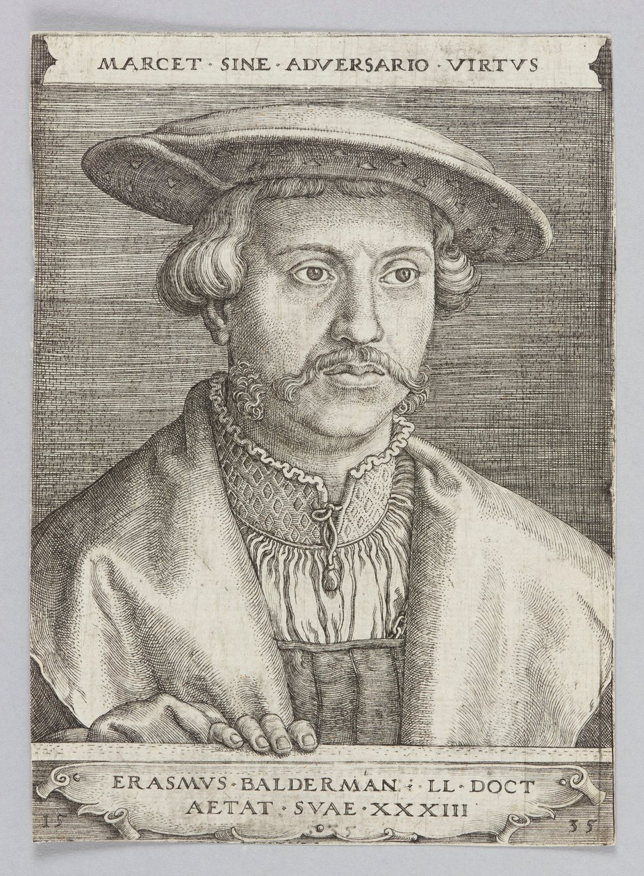 Portret Erazma Baldermanna autorstwa Barthel Beham