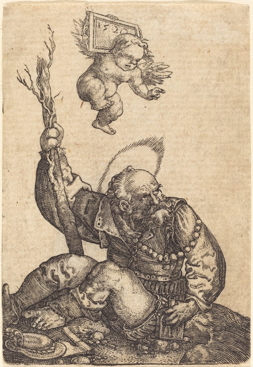 Święty Krzysztof autorstwa Barthel Beham