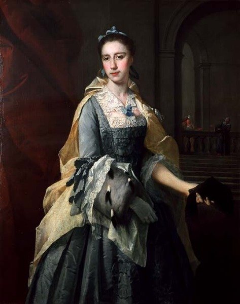 Portret Katarzyny Havers (olej na płótnie) autorstwa Barthelemy (attr. to) Du Pan