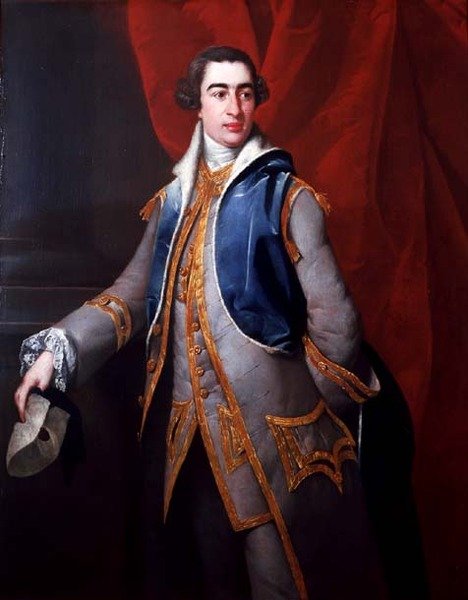 Portret Thomasa Haversa (olej na płótnie) autorstwa Barthelemy (attr. to) Du Pan