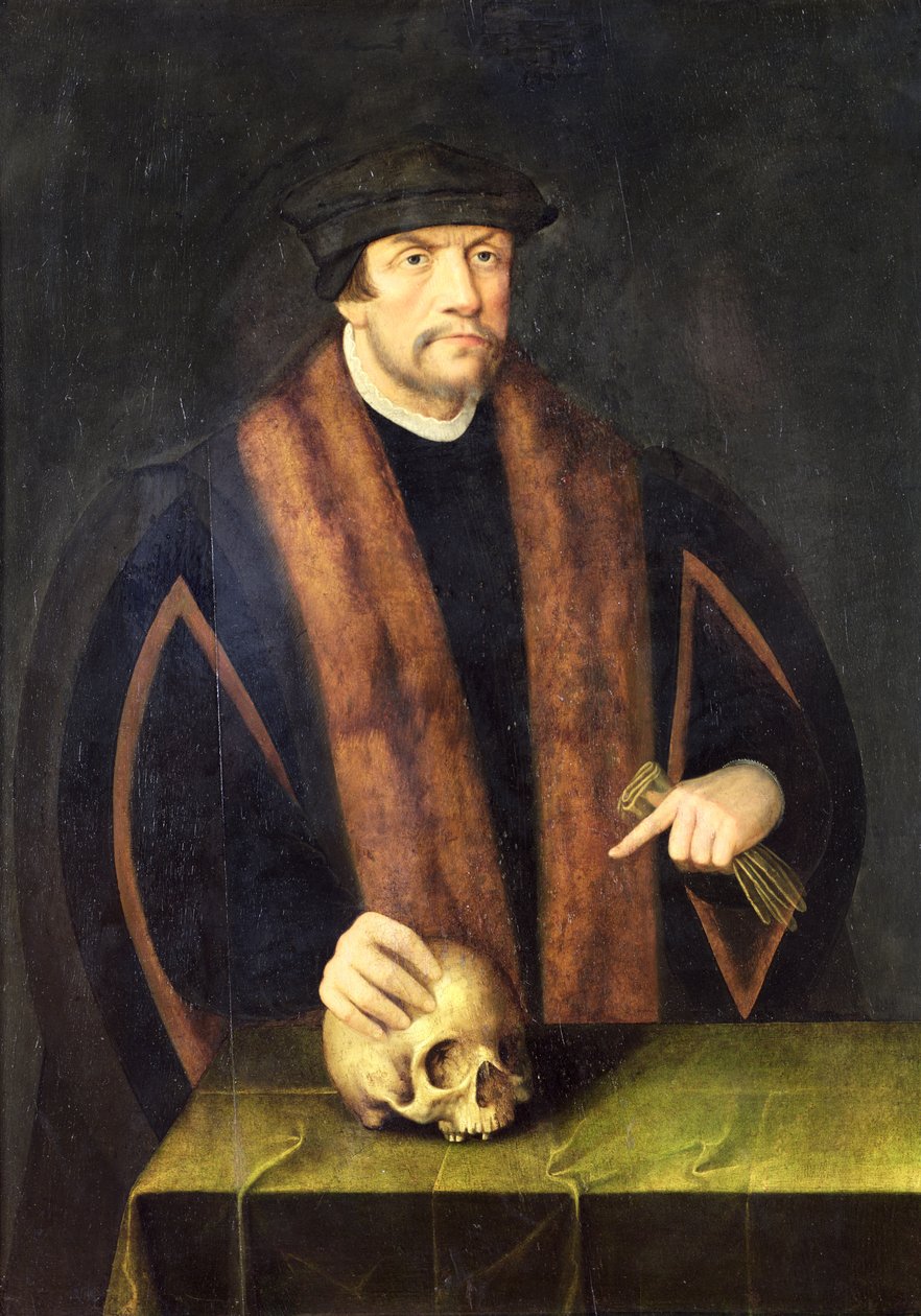 Portret mężczyzny, ok.1550 autorstwa Bartholomaeus Bruyn