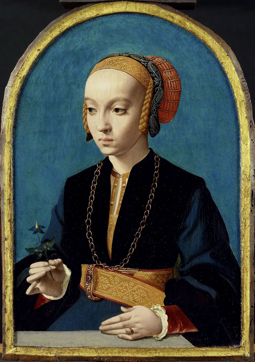 Portret Elisabeth Bellinghausen (ok. 1520 – po 1570) autorstwa Bartholomäus Bruyn (I)