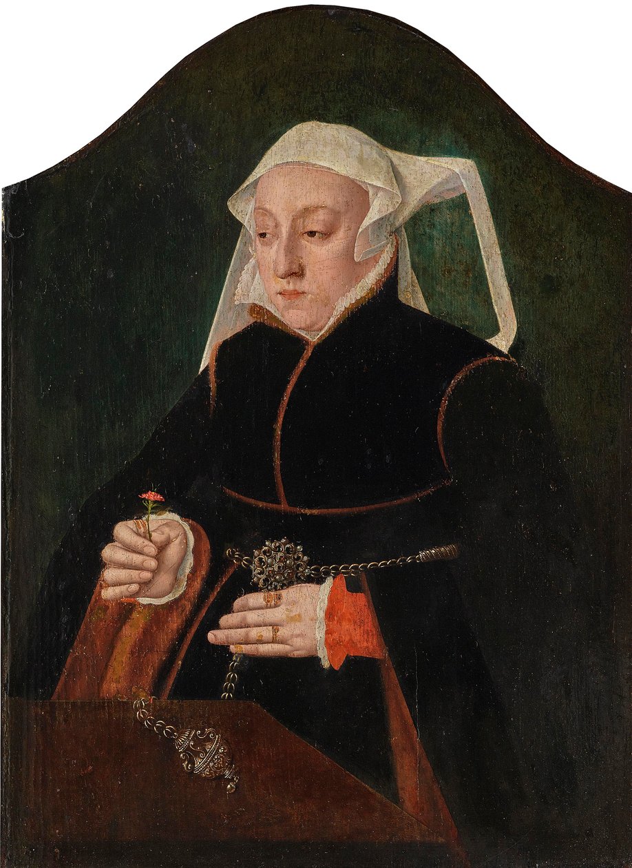 Portret kobiety. autorstwa Bartholomäus Bruyn