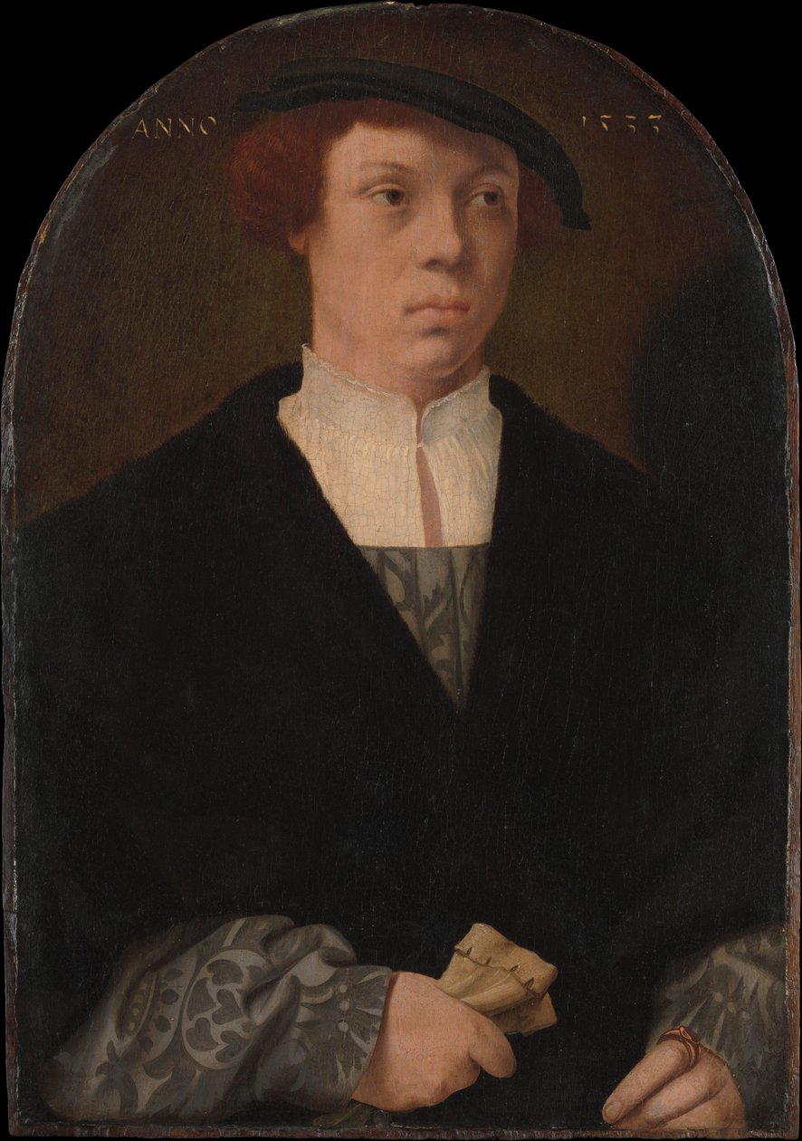 Portret mężczyzny, 1533. autorstwa Bartholomaeus Bruyn the Elder