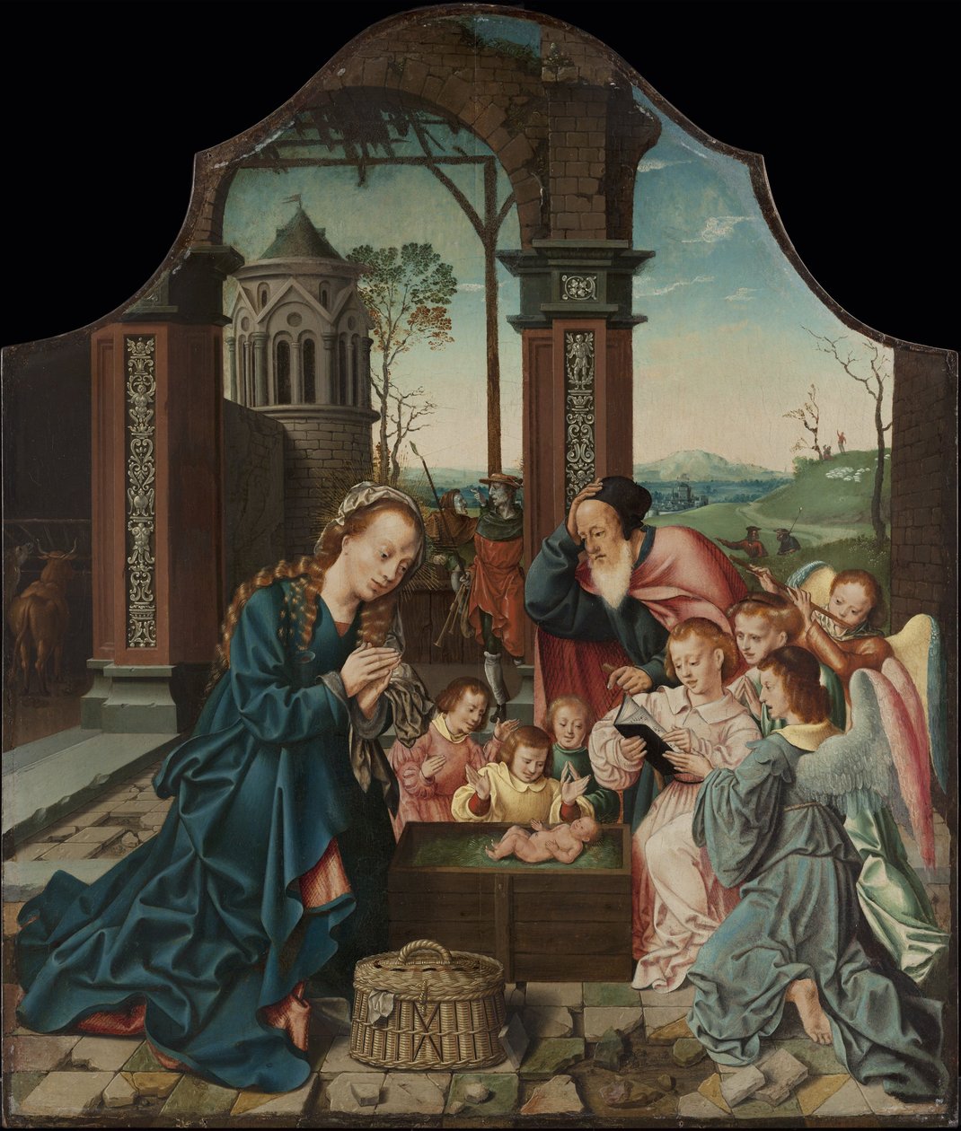Narodzenie Pańskie autorstwa Bartholomaeus Bruyn the Elder