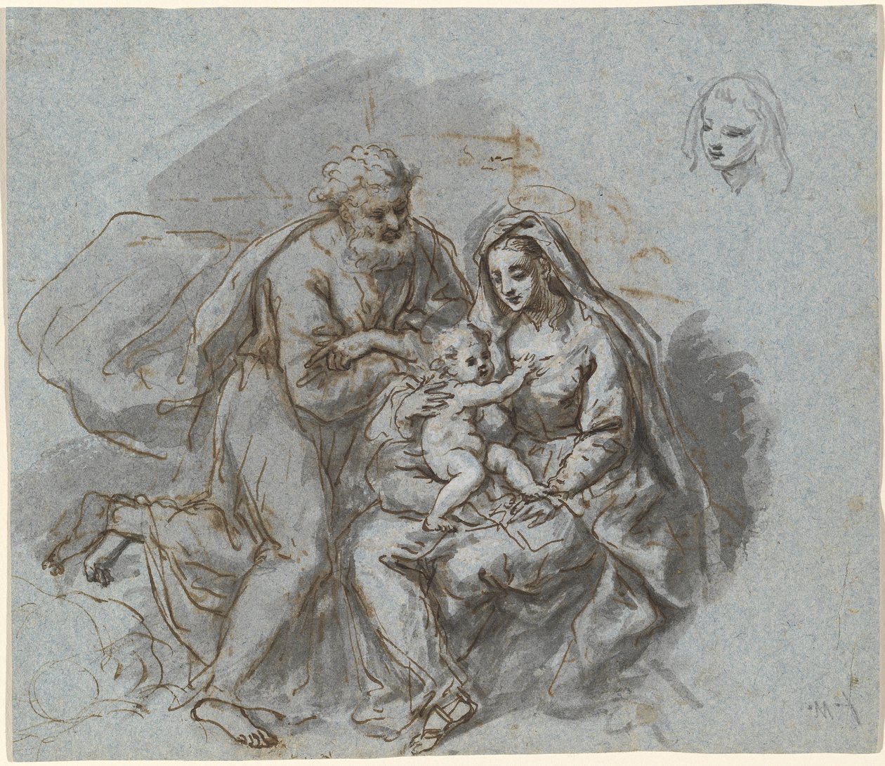 Święta Rodzina autorstwa Bartholomäus Ignaz Weiss