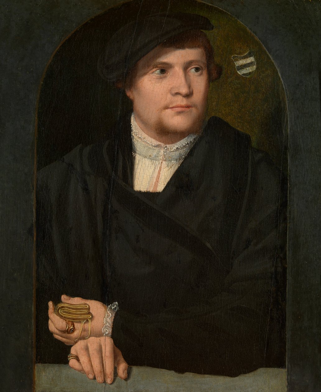 Portret mężczyzny (olej na desce) autorstwa Bartholomaeus the Elder Bruyn