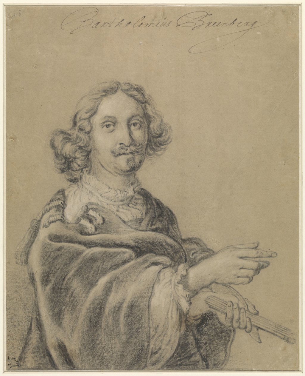 Portret Bartłomieja Breenbergha autorstwa Bartholomeus Breenbergh (possibly)
