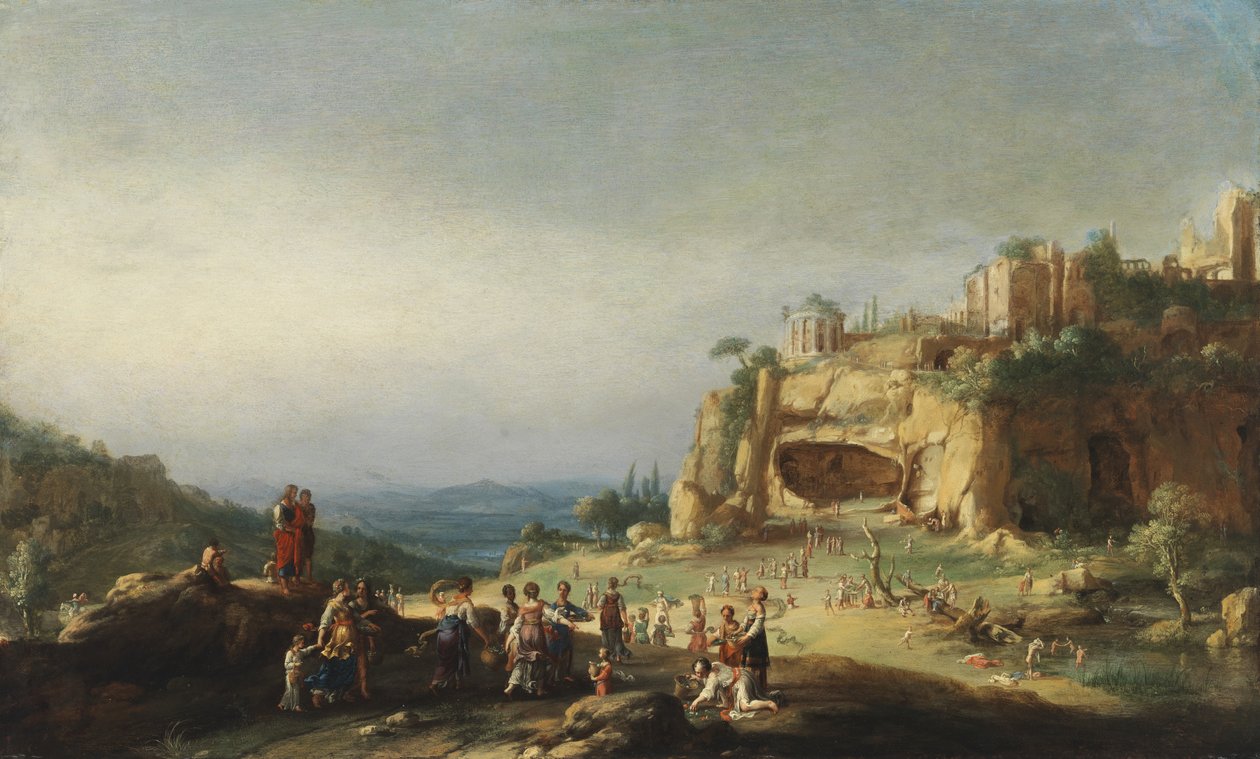 Krajobraz arkadyjski autorstwa Bartholomeus Breenbergh