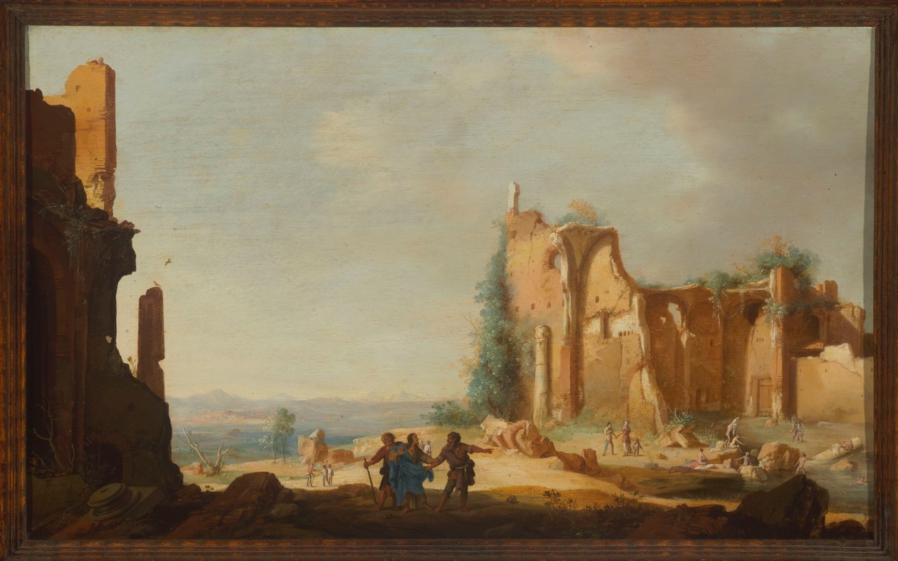Chrystus w drodze do Emaus autorstwa Bartholomeus Breenbergh