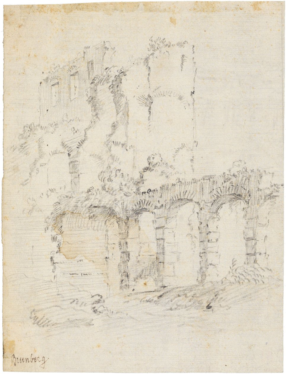 Ruiny rzymskie autorstwa Bartholomeus Breenbergh
