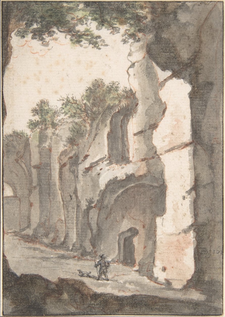 Widok rzymski autorstwa Bartholomeus Breenbergh