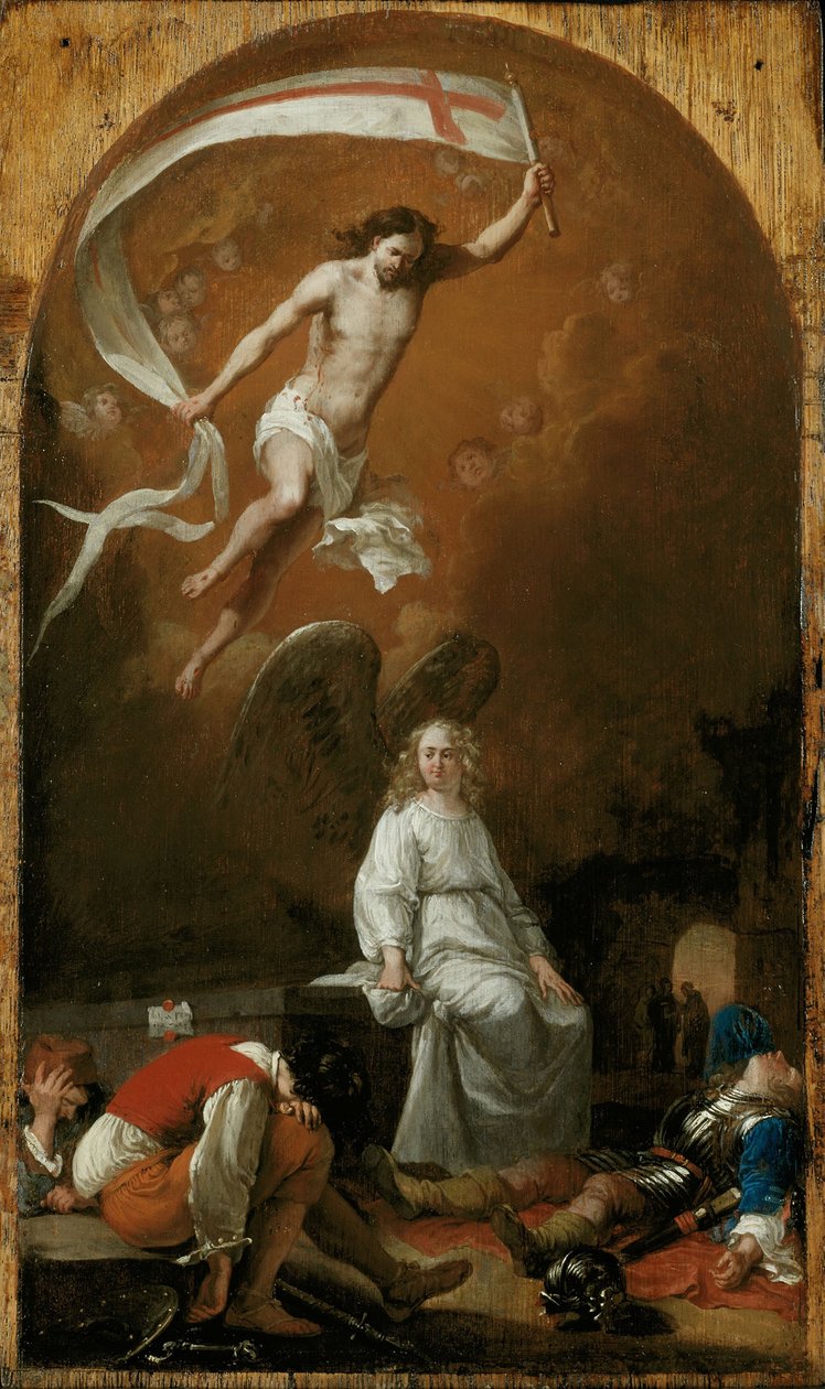Zmartwychwstanie, ok. 1635 (olej na płycie) autorstwa Bartholomeus Breenbergh
