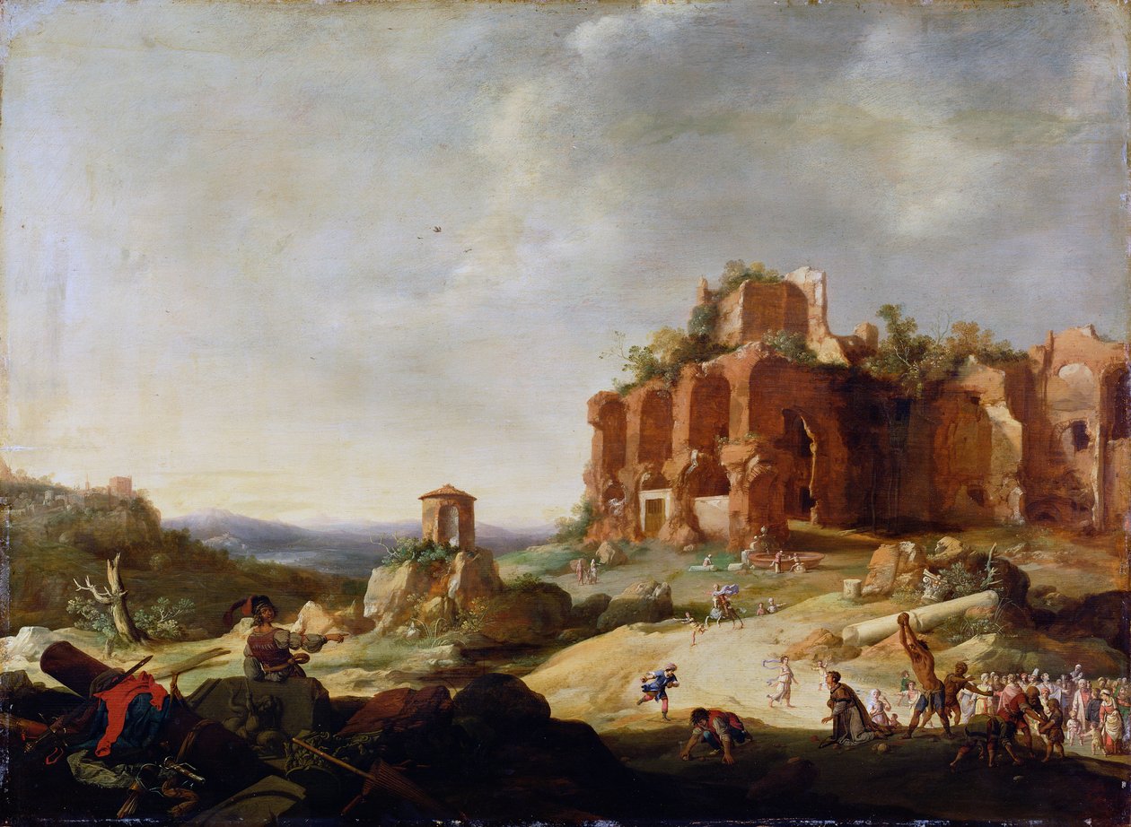Ukamienowanie św. Szczepana autorstwa Bartholomeus Breenbergh